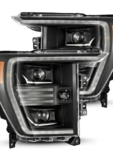 PRO-Series Headlights (Black) AlphaRex USA                                     - 880293 - Image 5