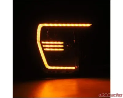 AlphaRex USA PRO-Series Halogen Projector Headlights for 2021-2023 Ford F-150 Alpha-Black - 880294