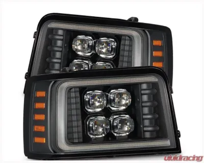 NOVA-Series Headlights (Black) AlphaRex USA - 880299