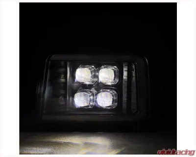 NOVA-Series Headlights (Black) AlphaRex USA - 880299