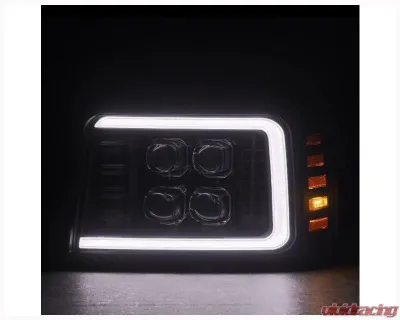 NOVA-Series Headlights (Black) AlphaRex USA - 880299
