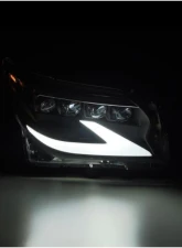 NOVA-Series Headlights (Black) AlphaRex USA                                     - 880300 - Image 4