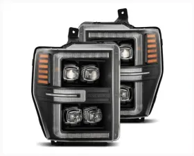 NOVA-Series Headlights (Black) AlphaRex USA