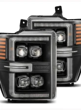 NOVA-Series Headlights (Black) AlphaRex USA                                     - 880310 - Image 5