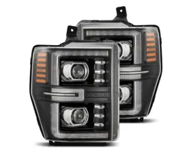 LUXX-Series Headlights (Black) AlphaRex USA