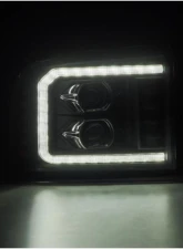 LUXX-Series Headlights (Black) AlphaRex USA                                     - 880317 - Image 3