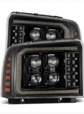 AlphaRex USA NOVA-Series Projector Headlights for 2005-2007 Ford Super Duty - Alpha-Black                                     - 880318 - Image 5