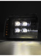 AlphaRex USA NOVA-Series Projector Headlights for 2005-2007 Ford Super Duty - Alpha-Black                                     - 880318 - Image 5