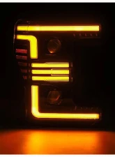 AlphaRex USA PRO-Series Projector Headlights for 2017-2019 Ford Super Duty, Alpha-Black                                     - 880320 - Image 3