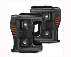 LUXX-Series Headlights (Alpha-Black) AlphaRex USA