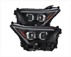 LUXX-Series Headlights (Black) AlphaRex USA