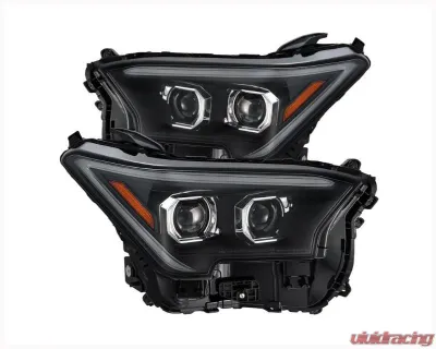 LUXX-Series Headlights (Black) AlphaRex USA - 880329