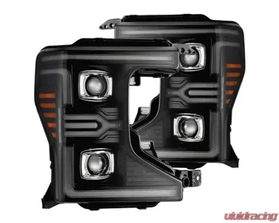 LUXX-Series Headlights (Black) AlphaRex USA - 880341