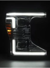 AlphaRex USA LUXX-Series Projector Headlights Chrome for 2020-2022 Ford Super Duty                                     - 880342 - Image 2