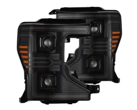 LUXX-Series Headlights (Alpha-Black) AlphaRex USA