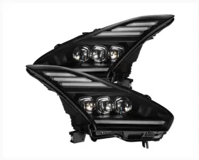 AlphaRex Projector Headlights Black 2009-2021, 2023-2024
