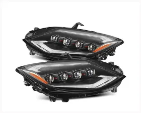 NOVA-Series Headlights (Black) AlphaRex USA