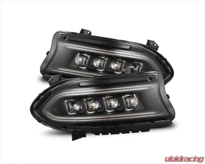NOVA-Series Headlights (Black) AlphaRex USA - 880499