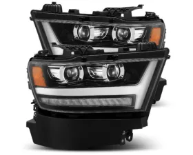 PRO-Series Headlights (Jet Black) AlphaRex USA