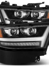 AlphaRex USA PRO-Series Projector Headlights Jet Black for Ram 1500 2019-2022                                     - 880513 - Image 4