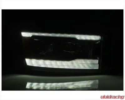 AlphaRex USA PRO-Series Projector Headlights Chrome for 2006-2009 Dodge Ram 1500/2500/3500 - 880531