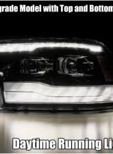 LUXX-Series Headlights (Black) AlphaRex USA                                     - 880539 - Image 3