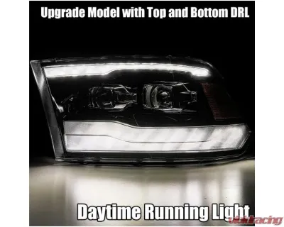 LUXX-Series Headlights (Black) AlphaRex USA - 880539