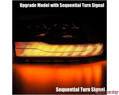 LUXX-Series Headlights (Black) AlphaRex USA - 880539