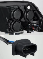 AlphaRex USA PRO-Series Projector Headlights for 2009-2018 Dodge Ram 1500/2500/3500 - Alpha-Black                                     - 880542 - Image 2