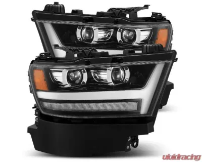 LUXX-Series Headlights (Jet Black) AlphaRex USA - 880545