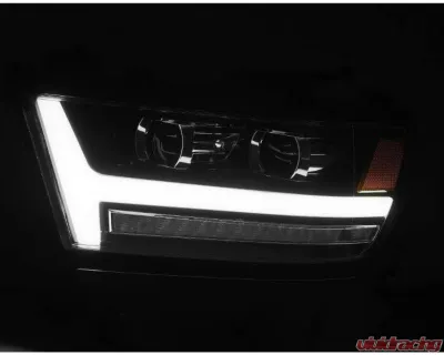 LUXX-Series Headlights (Jet Black) AlphaRex USA - 880545