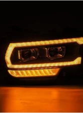 PRO-series Headlights (Black) AlphaRex USA                                     - 880547 - Image 3