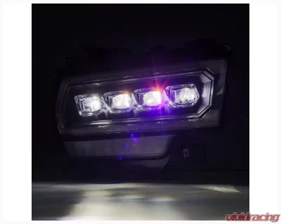AlphaRex USA NOVA-Series LED Headlights Black for 2019-2024 Ram 2500/3500/4500/5500 - 880553