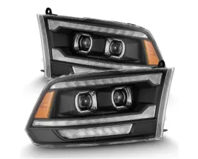 LUXX-Series Headlights (Black) AlphaRex USA