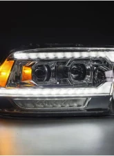 PRO-Series Headlights (Chrome) Ram 2011-2018 AlphaRex USA                                     - 880562 - Image 3