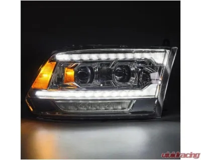 PRO-Series Headlights (Chrome) Ram 2011-2018 AlphaRex USA - 880562
