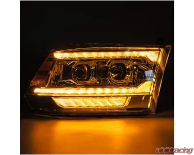 PRO-Series Headlights (Chrome) Ram 2011-2018 AlphaRex USA - 880562