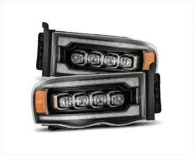 NOVA-Series Headlights (Black) AlphaRex USA