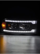 PRO-series Headlights (Black) AlphaRex USA                                     - 880570 - Image 4