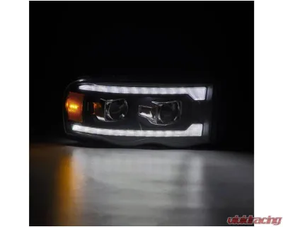 AlphaRex USA PRO-Series Projector Headlights Chrome for 2002-2005 Dodge Ram 1500/2500/3500 - 880571