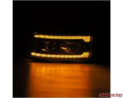 AlphaRex USA PRO-Series Projector Headlights Chrome for 2002-2005 Dodge Ram 1500/2500/3500 - 880571