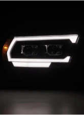 LUXX-Series Headlights (Black) Ram 2019-2021 AlphaRex USA                                     - 880576 - Image 4