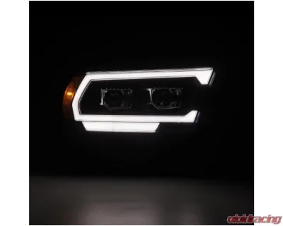 LUXX-Series Headlights (Black) Ram 2019-2021 AlphaRex USA - 880576