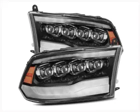 NOVA-Series Headlights (Jet Black) AlphaRex USA