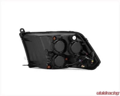 NOVA-Series Headlights (Jet Black) Dodge | Ram 2009-2018 AlphaRex USA - 880590