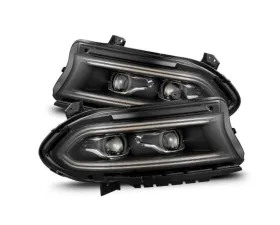 LUXX-Series Headlights (Black) AlphaRex USA