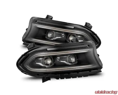 LUXX-Series Headlights (Black) AlphaRex USA - 880599