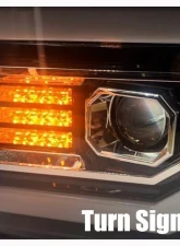 PRO-Series Headlights (Jet Black) AlphaRex USA                                     - 880605 - Image 6