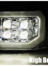 NOVA-Series Headlights (Chrome) AlphaRex USA                                     - 880607 - Image 3