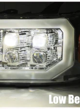 NOVA-Series Headlights (Chrome) AlphaRex USA                                     - 880607 - Image 4